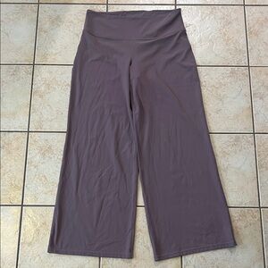 Athleta Elation Wide-Leg Pants in Mauve Purple, Sz XL‎